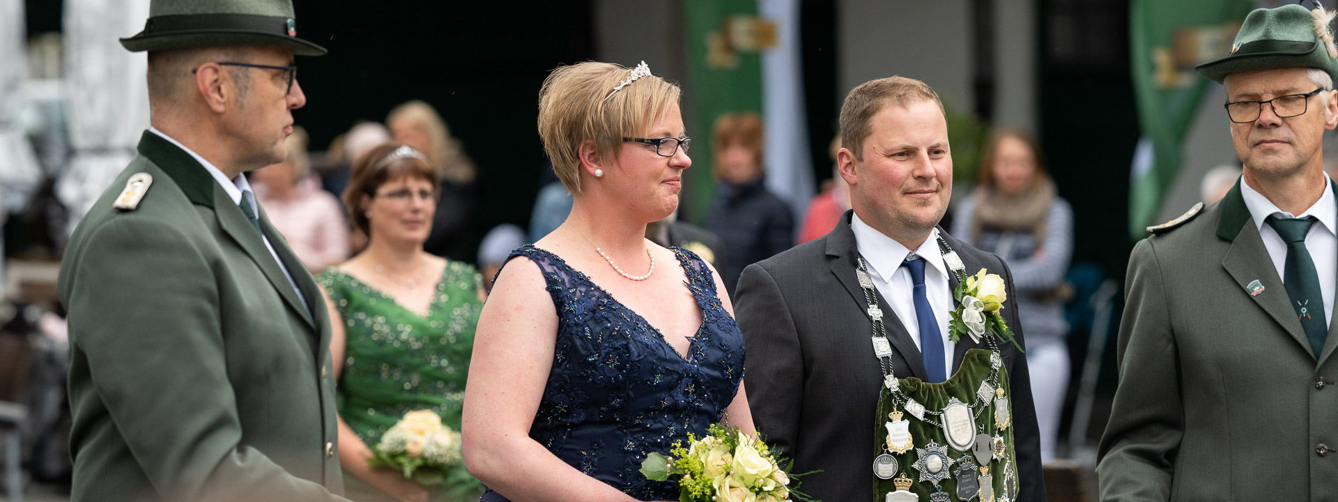 Königspaar Andre und Heike Voss
